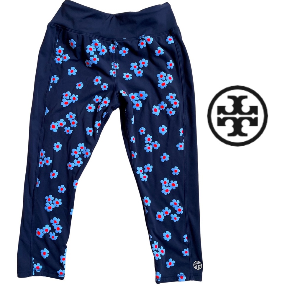 Tory Sport by Tory Burch floral crop leggings